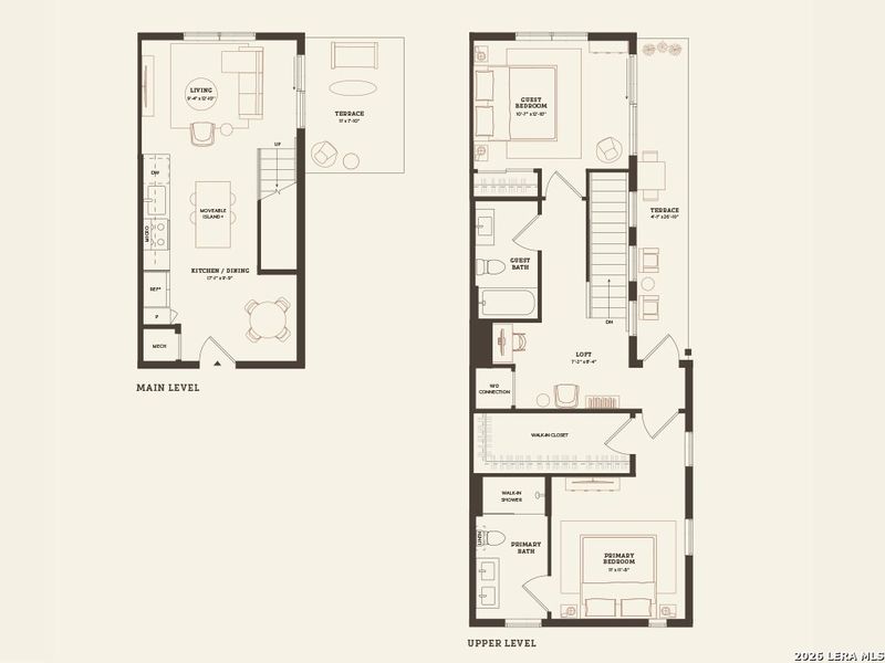 2D floor plan layout of this home in , New Braunfels, TX (Image 4).