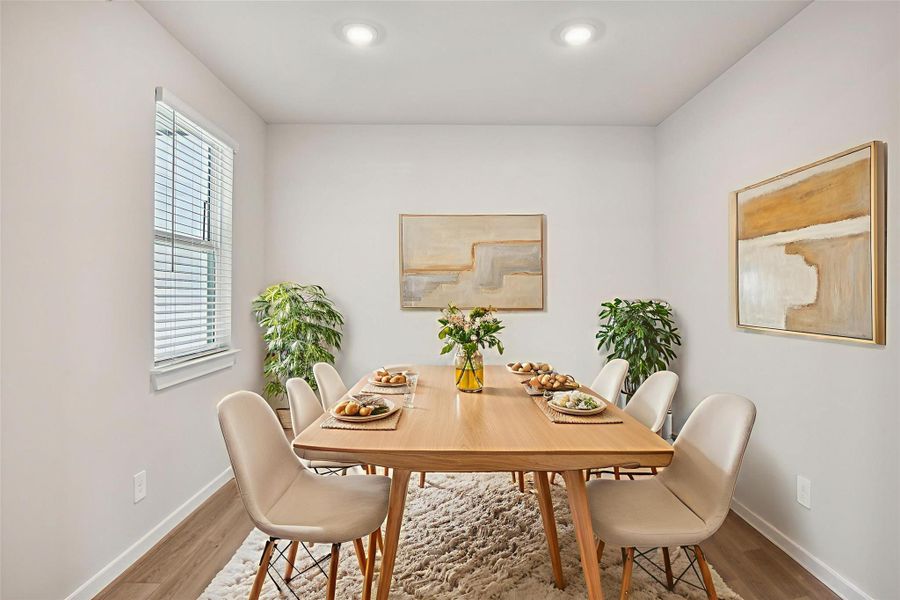 Photo is not of the actual home, but is an inspirational photo of builder’s model home and may depict options, furnishings, and/or decorator features that are not included