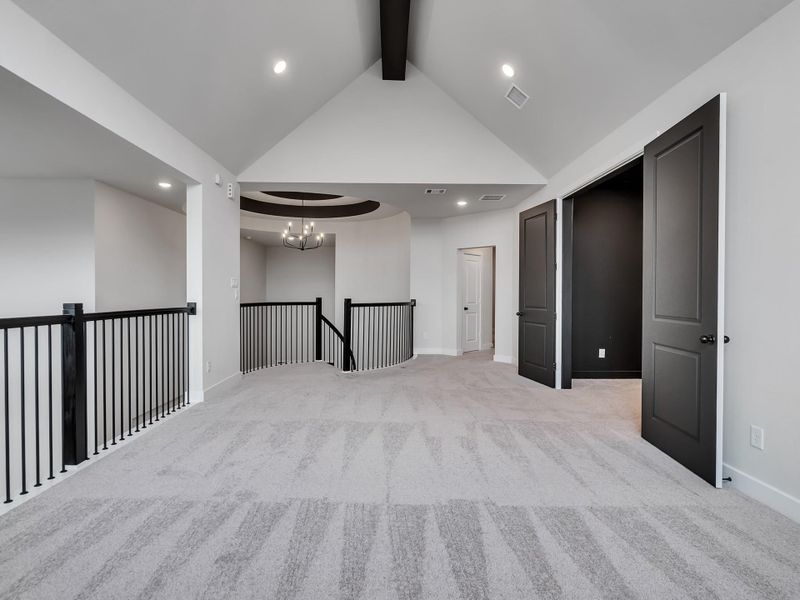 Spacious, unfurnished interior of a new home in Meridiana, Manvel (Image 33).