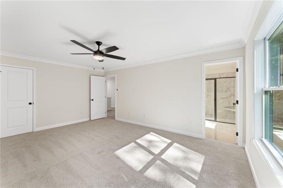 Spacious, unfurnished interior of a new home in River Walk Place, Lawrenceville (Image 15).