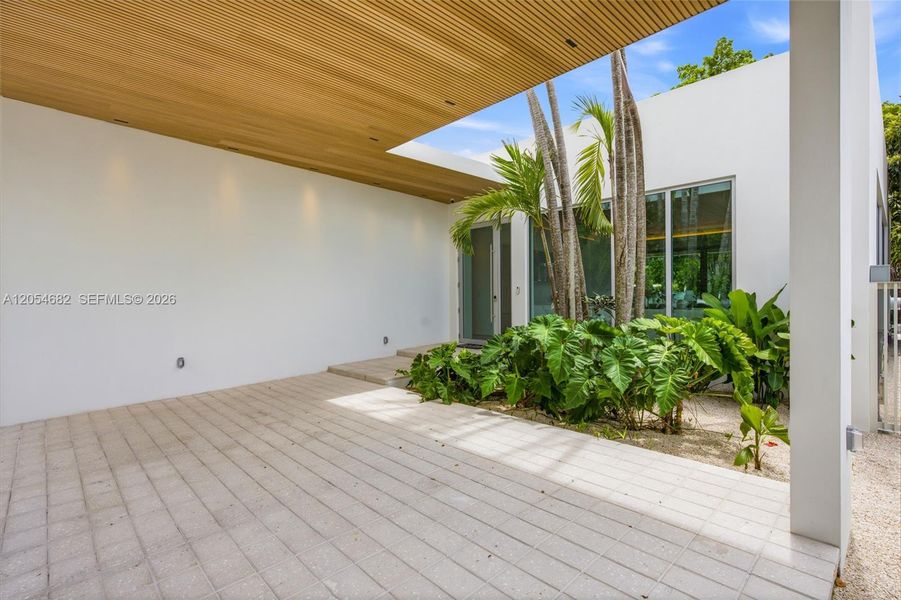 Exterior details and patio area of a home in , Miami Springs (Image 20). Exterior details and patio area of a home in , Miami Springs (Image 20).
