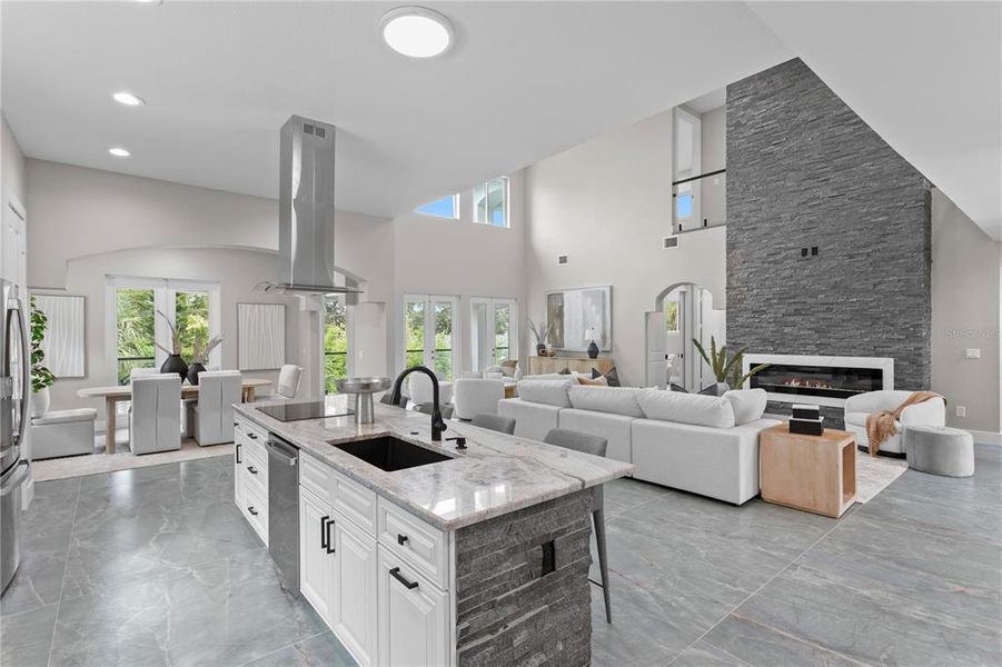 Furnished interior view inside a new home in , Dunedin (Image 13).