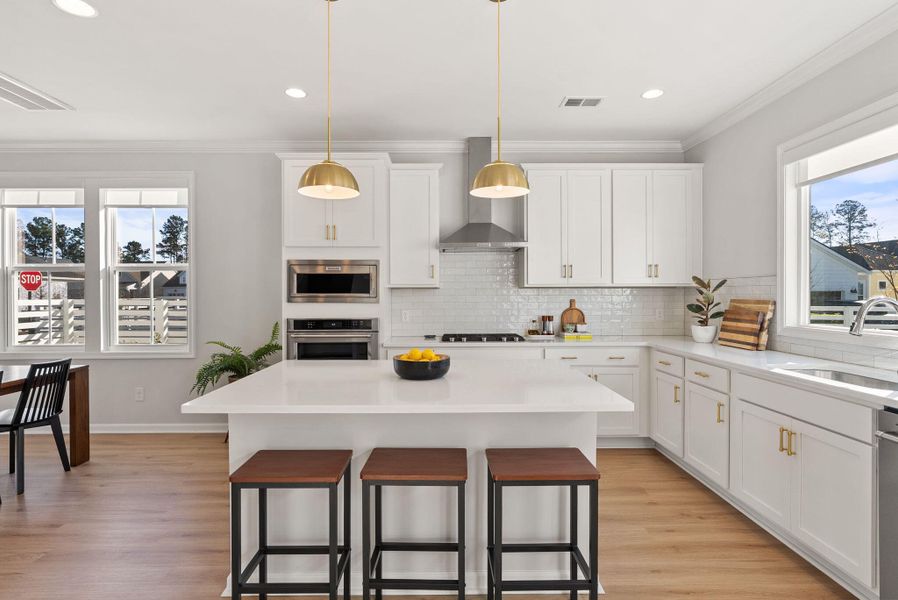 Furnished interior view inside a new home in , Summerville (Image 11).