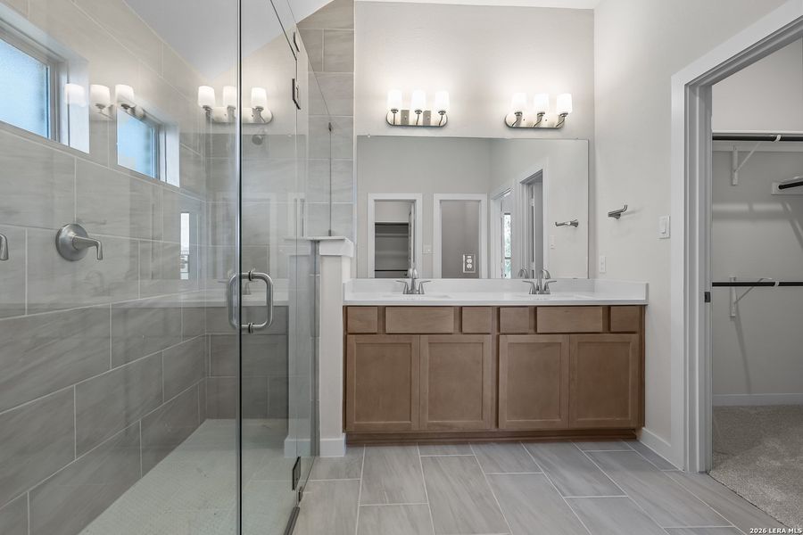 Furnished interior view inside a new home in Stillwater Ranch, San Antonio (Image 18).