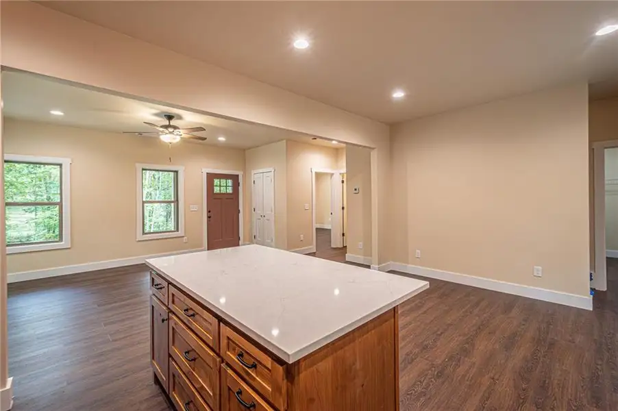 Furnished interior view inside a new home in , Dahlonega (Image 9).