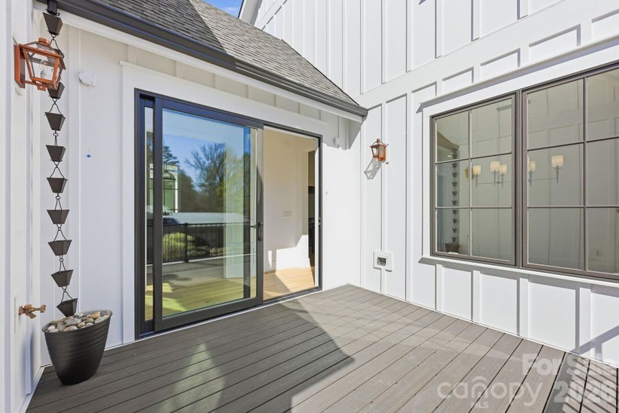 Exterior details and patio area of a home in , Davidson (Image 3).