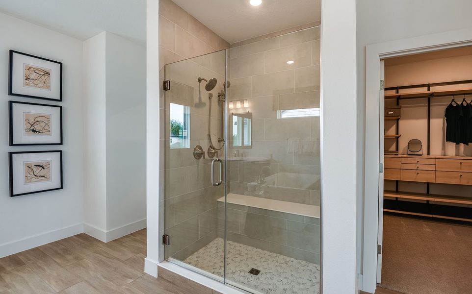 Owner's Walk-In Shower