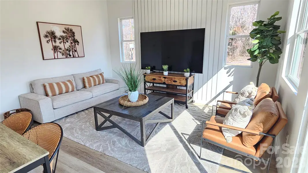Furnished interior view inside a new home in , Hickory (Image 10).