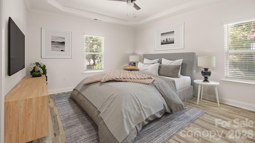 Furnished interior view inside a new home in , Lincolnton (Image 7).