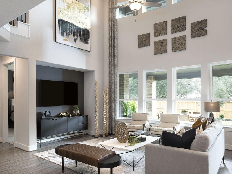 Photo is not of the actual home, but is an inspirational photo of builder’s model home and may depict options, furnishings, and/or decorator features that are not included