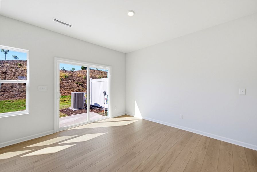 Spacious, unfurnished interior of a new home in Sweetbrier, Durham (Image 14).