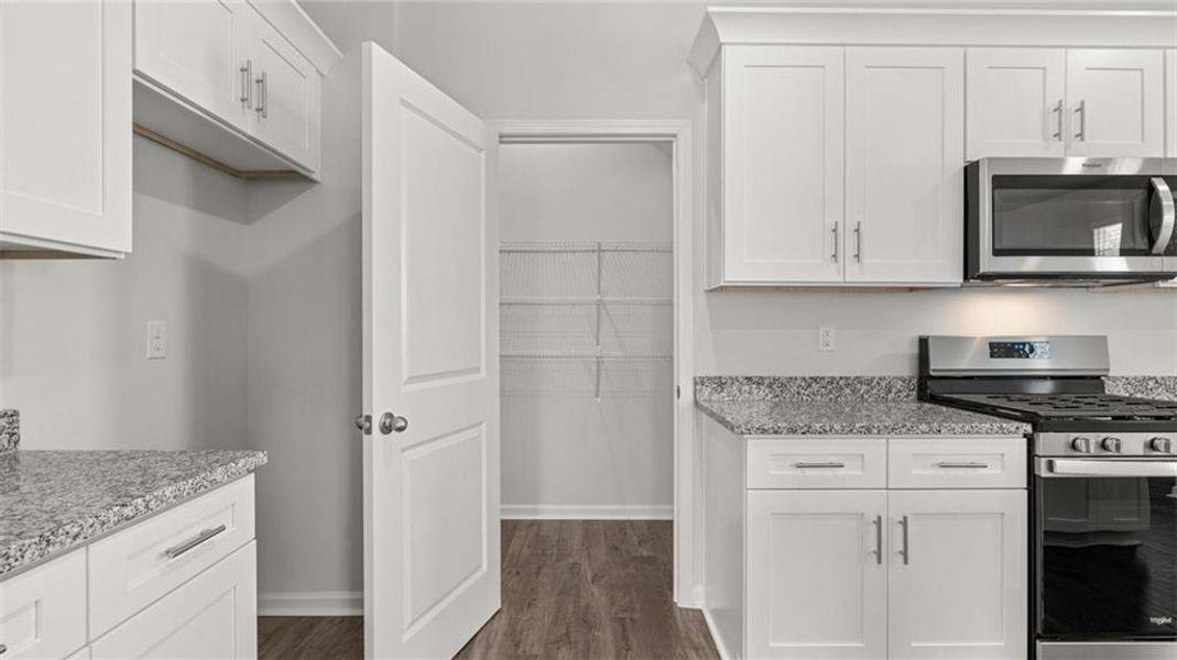 Furnished interior view inside a new home in Shoal Creek, Hampton (Image 9).
