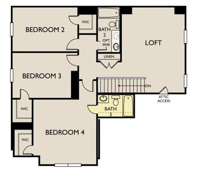 The Hyde Floor Plan