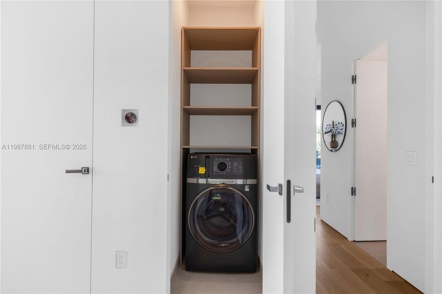 Furnished interior view inside a new home in , Miami (Image 65).