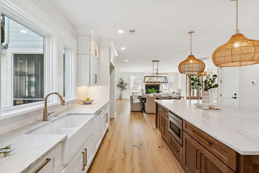 Furnished interior view inside a new home in , Isle Of Palms (Image 60). Furnished interior view inside a new home in , Isle Of Palms (Image 60).