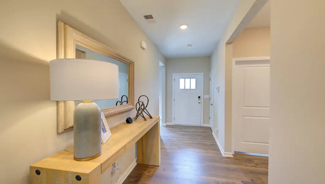 Furnished interior view inside a new home in Tap Root Farms, Fletcher (Image 6). Furnished interior view inside a new home in Tap Root Farms, Fletcher (Image 6).
