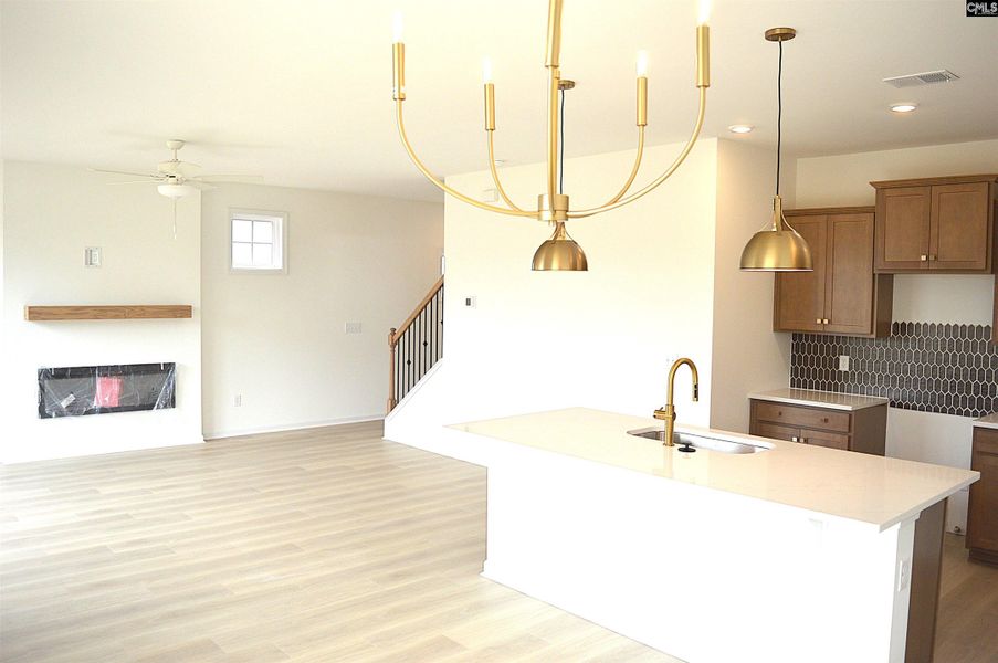 Furnished interior view inside a new home in Bickley Station, Irmo (Image 6).