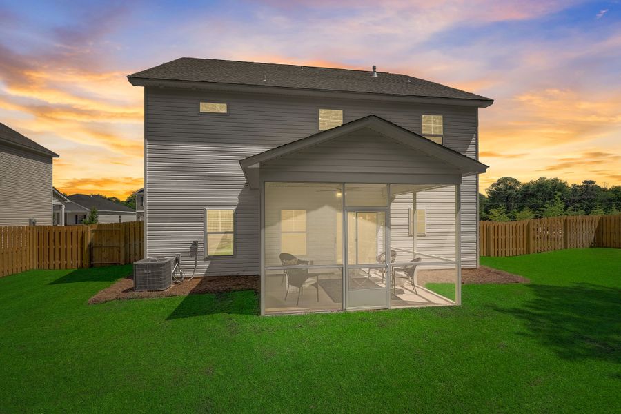Representative exterior photo of a completed home built from the Devonshire ll by Great Southern Homes in Lynbrook, Boiling Springs, SC (Image 35).
