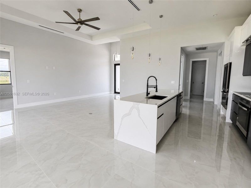 Furnished interior view inside a new home in , Cape Coral (Image 13).