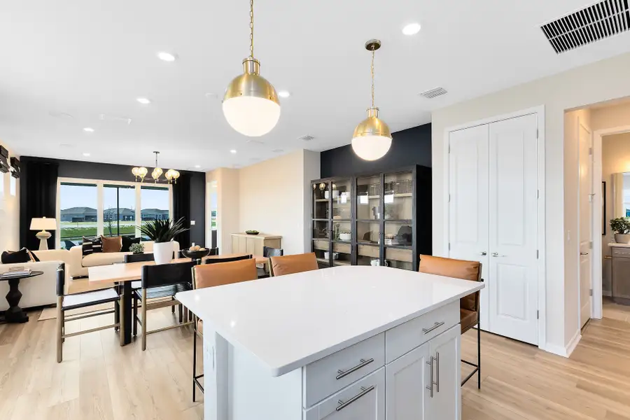 Furnished interior view inside a new home in Del Webb at Viera, Melbourne (Image 4).