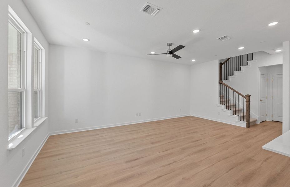 Spacious, unfurnished interior of a new home in Monarch on Main, Round Rock (Image 19).