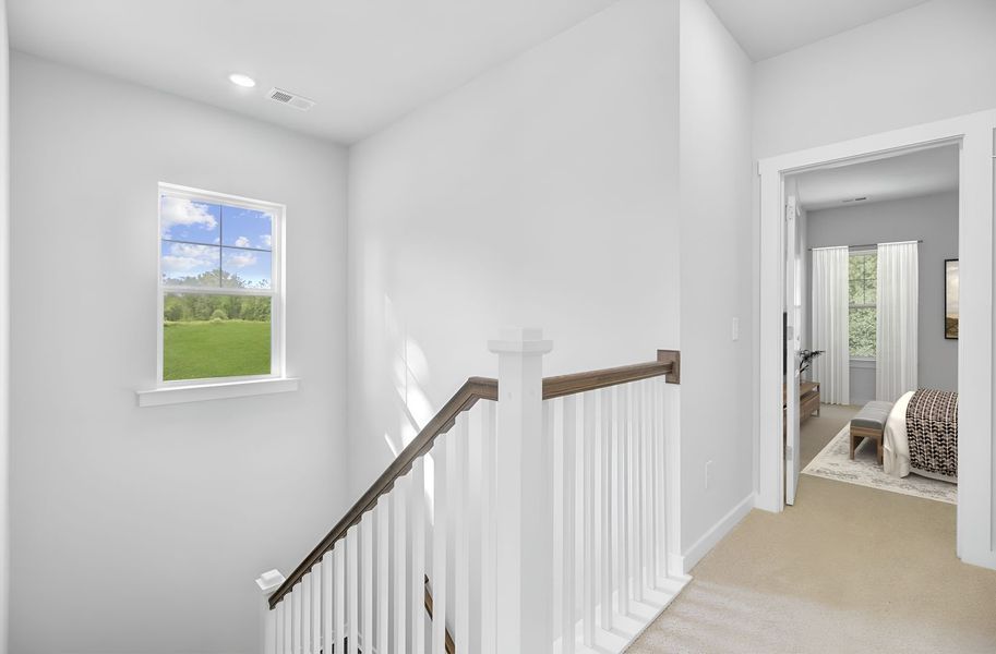 Stairs to Upper Level