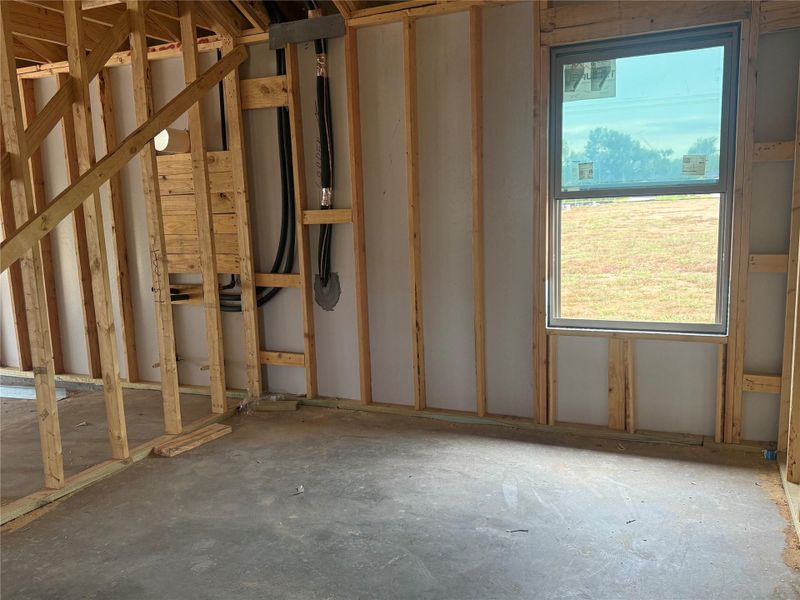 In-progress construction of a new home in Lexington Heights, Willis, TX (Image 11).