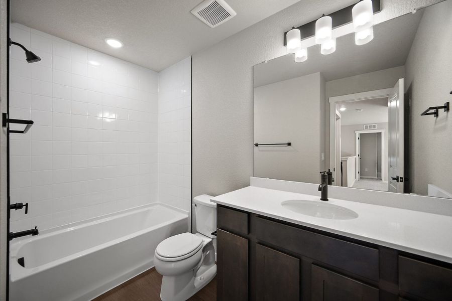 Furnished interior view inside a new home in Aspen Ranch, Fountain (Image 16).