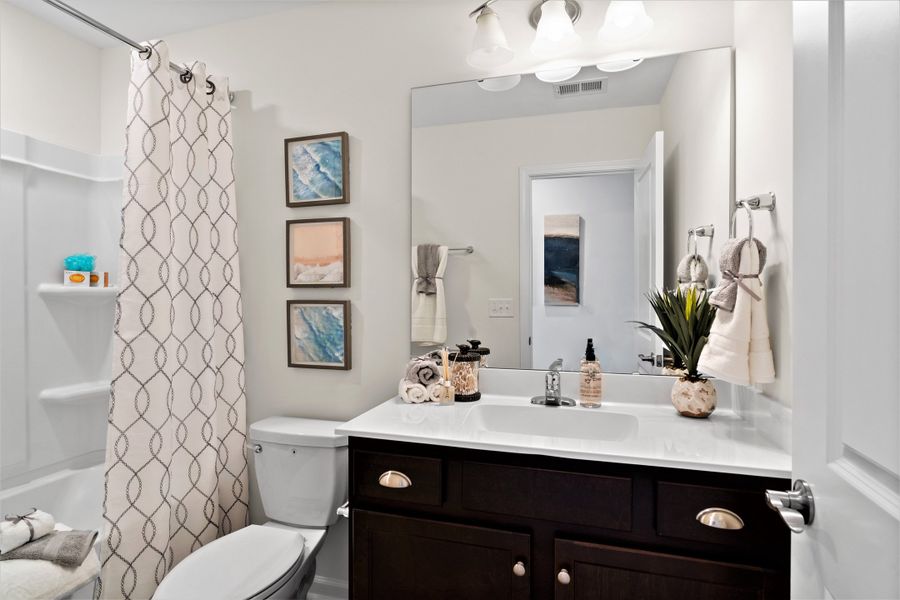 Representative furnished interior of a home built from the The Cherry Grove by Chesapeake Homes in Coastal Club of the Carolinas, Calabash (Image 43). Representative furnished interior of a home built from the The Cherry Grove by Chesapeake Homes in Coastal Club of the Carolinas, Calabash (Image 43).