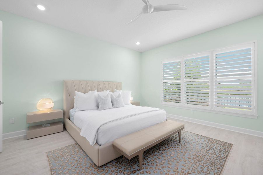 Furnished interior view inside a new home in , Port St. Lucie (Image 28).