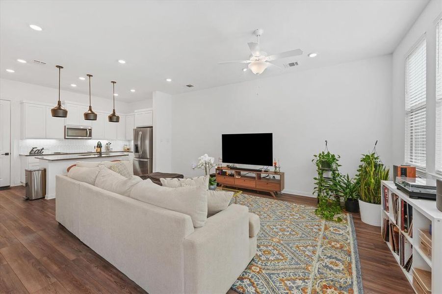 Furnished interior view inside a new home in Tenison Village, Dallas (Image 23).