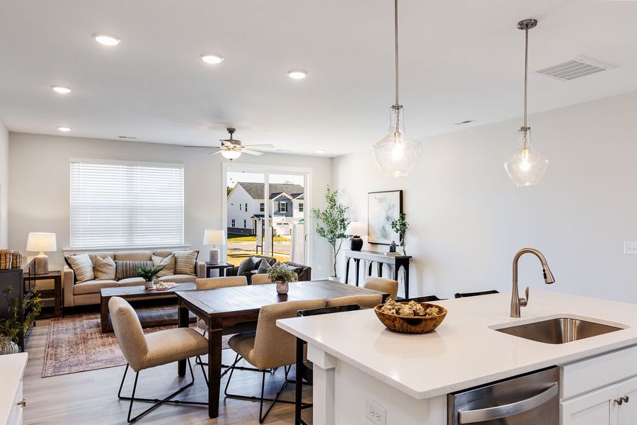 Representative furnished interior of a home built from the Aurora II by Mattamy Homes in Vaughan Farms, Angier (Image 6).