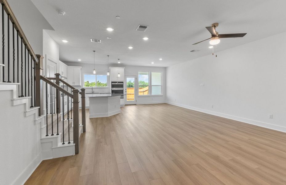 Spacious, unfurnished interior of a new home in Northpoint at Old Settlers, Round Rock (Image 23).