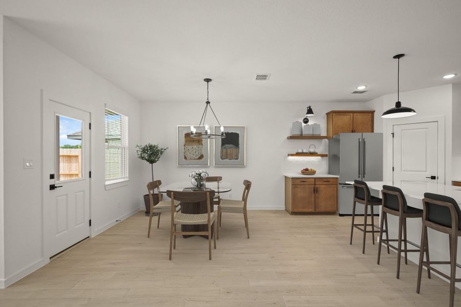 Charming dining area (*Photo not of actual home and used for illustration purposes only.)