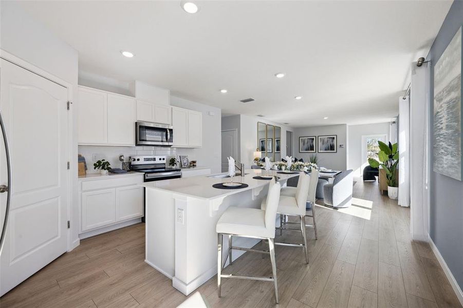 Furnished interior view inside a new home in , Kissimmee (Image 6).