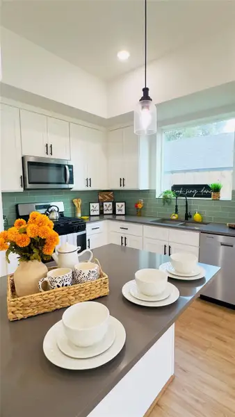 Furnished interior view inside a new home in , Houston (Image 4). Furnished interior view inside a new home in , Houston (Image 4).