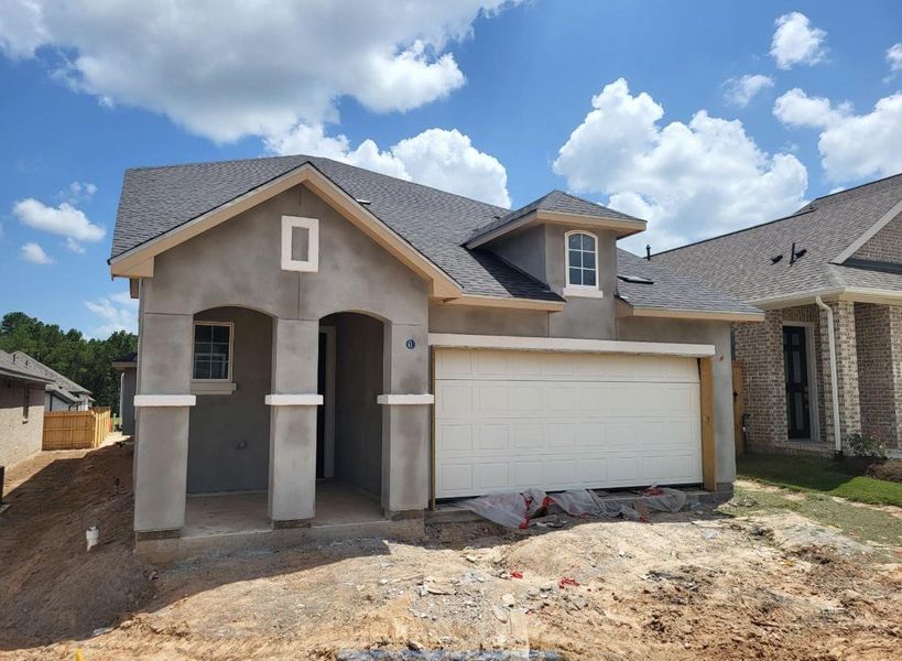 In-progress construction of a new home in WILDTREE 40', Montgomery, TX (Image 11).