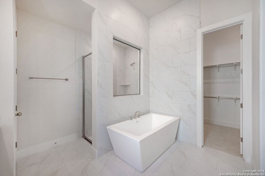 Furnished interior view inside a new home in Davis Ranch, San Antonio (Image 4).