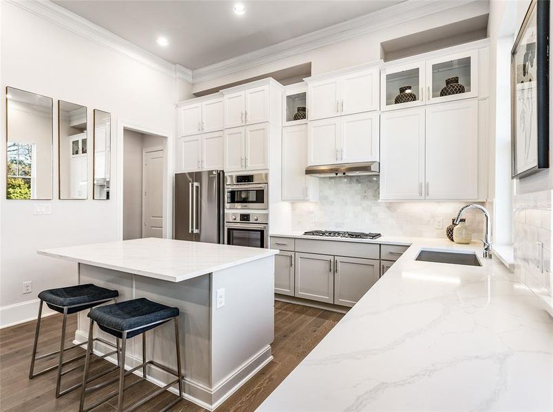 Image of community model home.