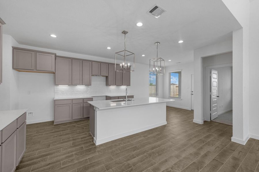 Furnished interior view inside a new home in Briarwood Crossing, Rosenberg (Image 9).