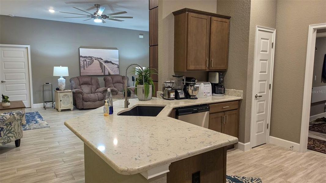 Furnished interior view inside a new home in , Homosassa (Image 60).