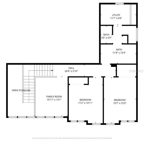 2D floor plan layout of this home in , Apopka, FL (Image 6).