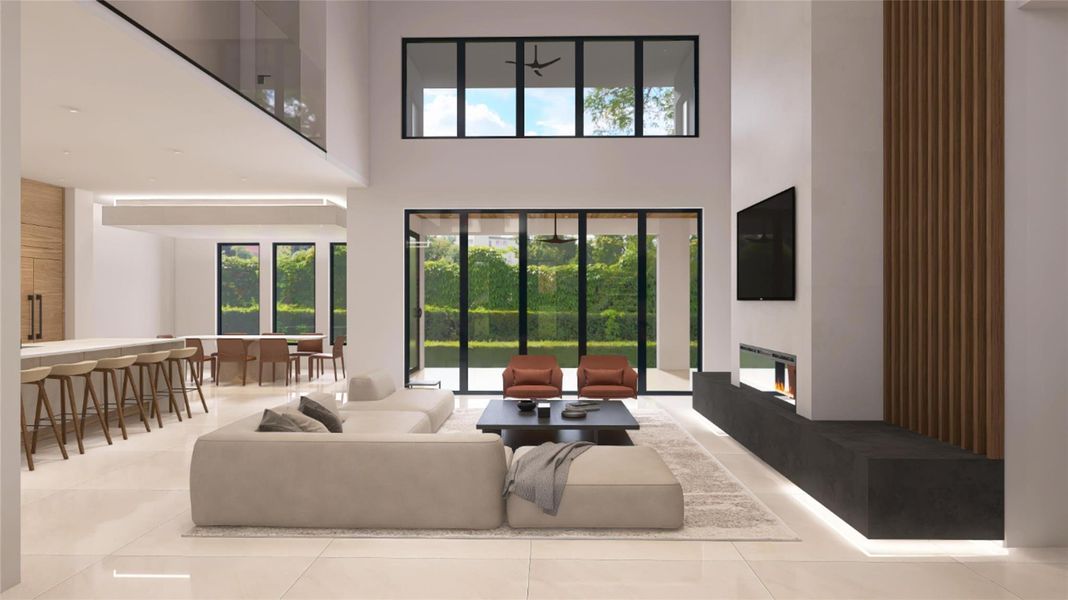 Furnished interior view inside a new home in , Houston (Image 11). Furnished interior view inside a new home in , Houston (Image 11).