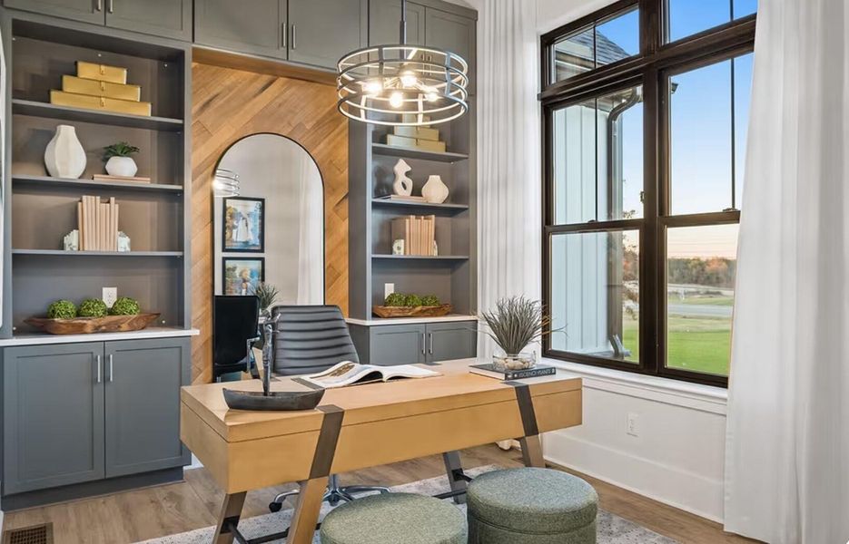 Furnished interior view inside a new home in , Summerville (Image 4). Furnished interior view inside a new home in , Summerville (Image 4).