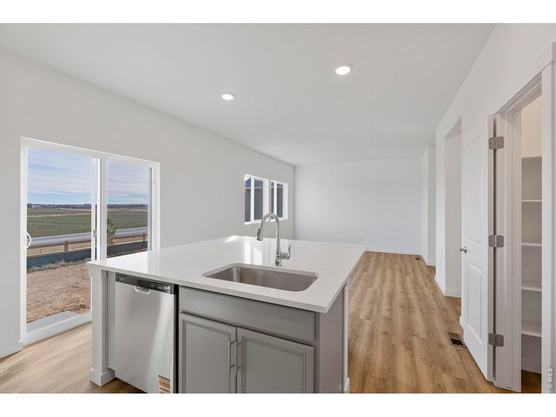 Furnished interior view inside a new home in Granary, Johnstown (Image 9).