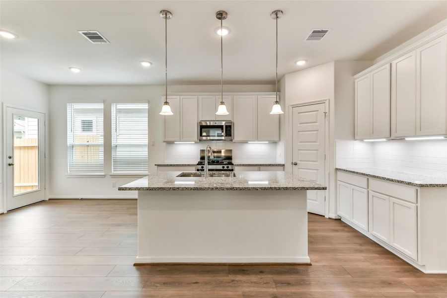 Furnished interior view inside a new home in Anderson Lake, Houston (Image 5).