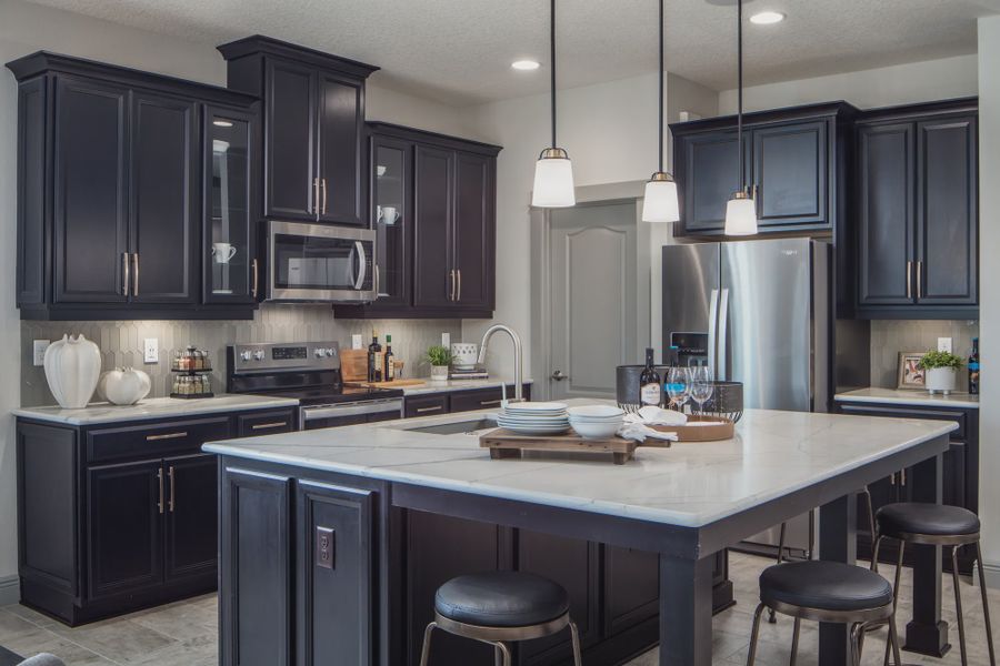 Representative furnished interior of a home built from the Eola II by Jones Homes USA in Reserve at Twin Lakes, St. Cloud (Image 3). Representative furnished interior of a home built from the Eola II by Jones Homes USA in Reserve at Twin Lakes, St. Cloud (Image 3).