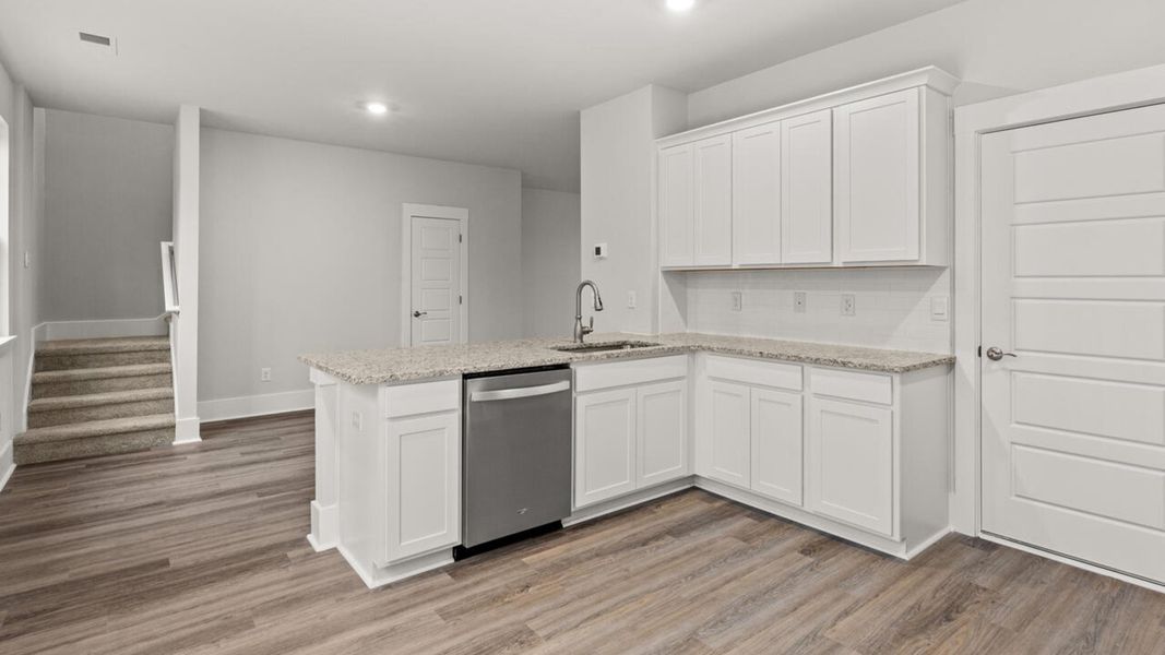 Furnished interior view inside a new home in Lockwood Landing, Supply (Image 10).