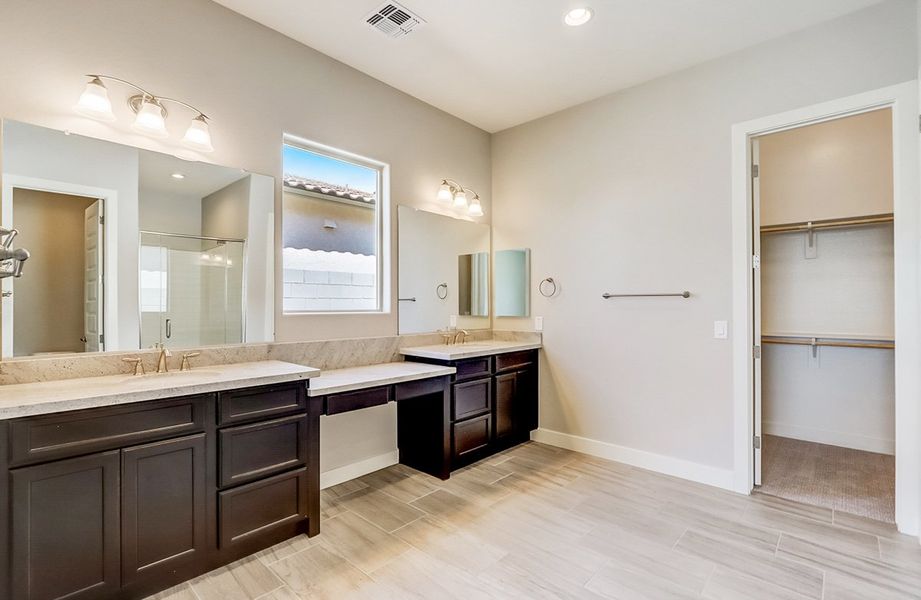 Representative furnished interior of a home built from the Hacienda Series - Topaz by Brightland Homes in Canyon Views - Hacienda, Litchfield Park (Image 7).