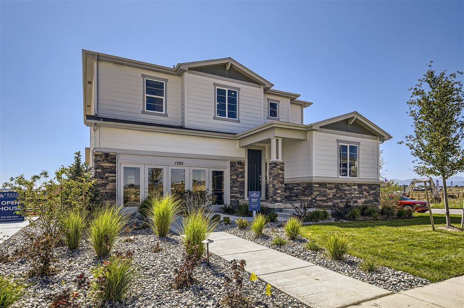 A house with a driveway. A house with a driveway.